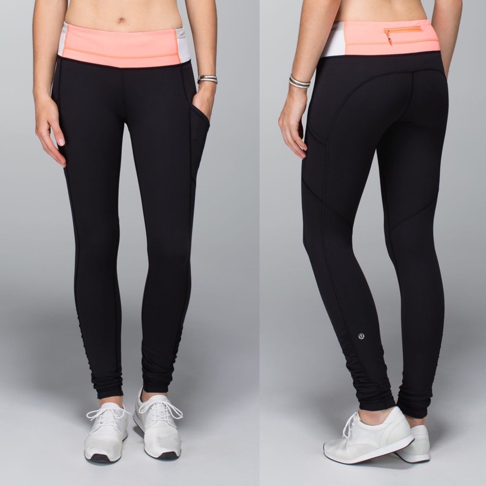 LULULEMON Speed Tight Black Quilt Spring 2